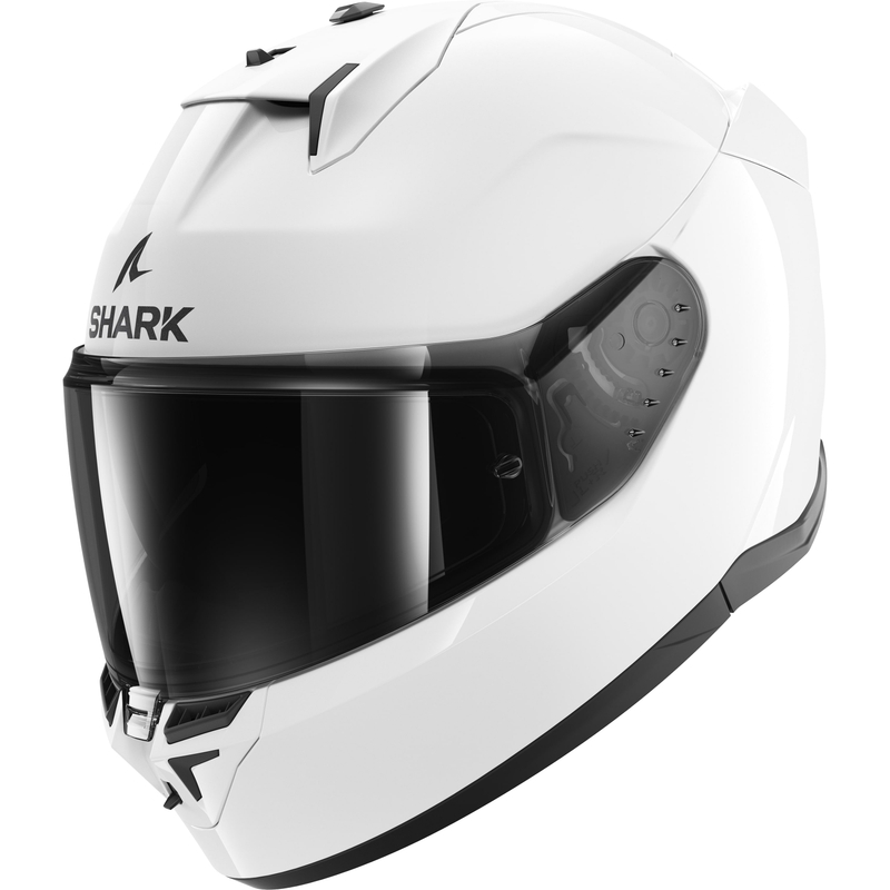Integralny kask motocyklowy SHARK D-SKWAL 3 Blank biały błyszczący