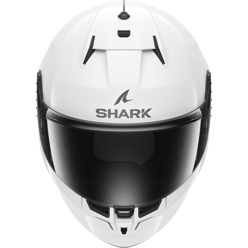 Integralny kask motocyklowy SHARK D-SKWAL 3 Blank biały błyszczący