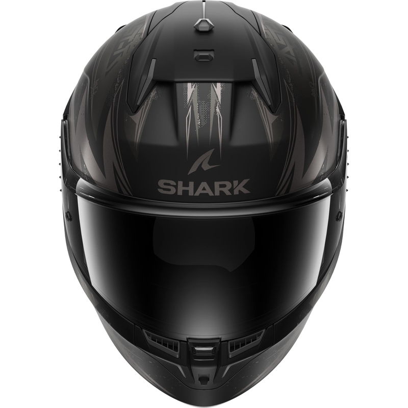 Kask motocyklowy integralny SHARK D-SKWAL 3 Blast-R czarno-szary matowy