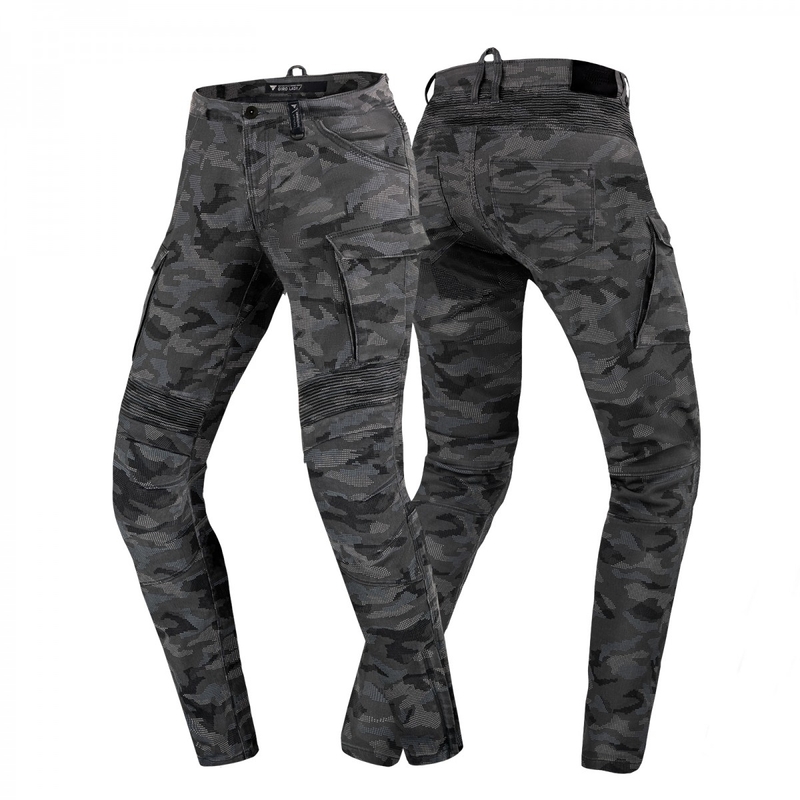 Damskie jeansy motocyklowe Shima Giro 2.0 camo wyprzedaż