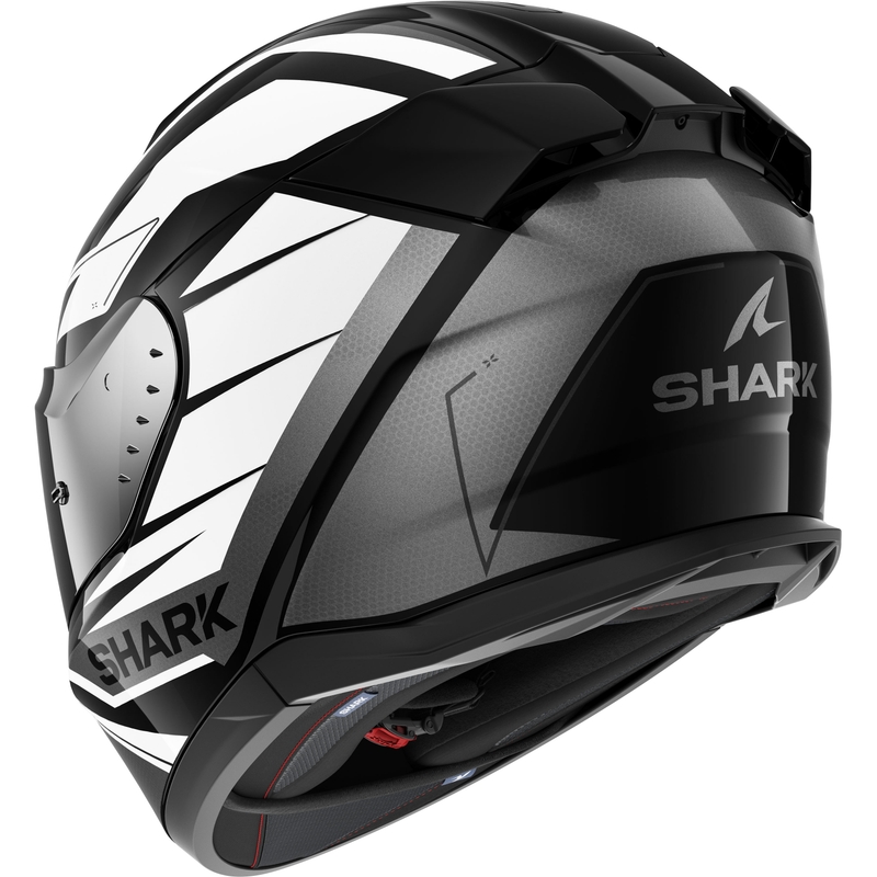 Kask motocyklowy integralny SHARK D-SKWAL 3 Sizler czarno-szaro-biały