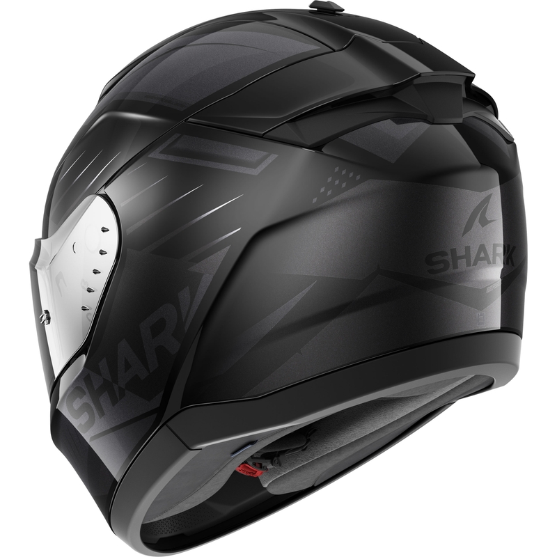 Kask motocyklowy integralny SHARK RIDILL 2 BERSEK czarno-szary