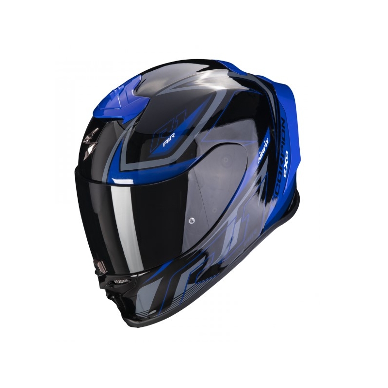 Integralny kask motocyklowy Scorpion EXO-R1 EVO Air Gaz metalic czarno-niebieski