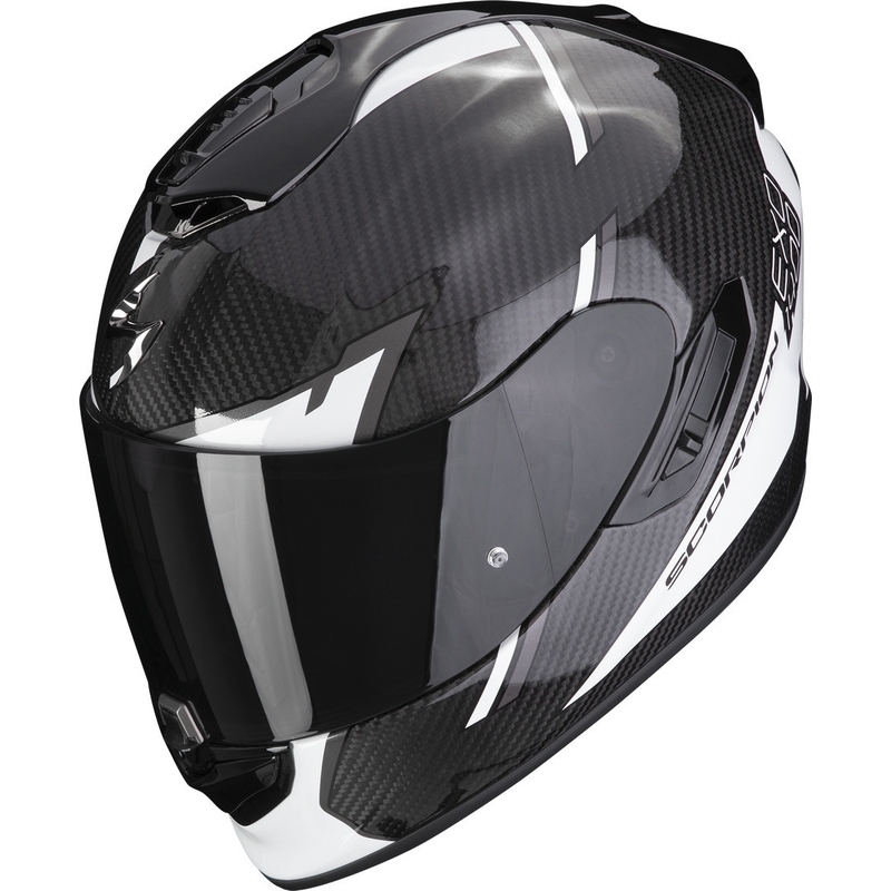Kask integralny Scorpion EXO-1400 EVO Carbon Air Kendal czarno-biały