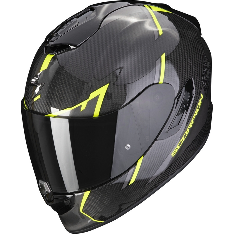Kask integralny Scorpion EXO-1400 EVO Carbon Air Kendal black-fluo yellow