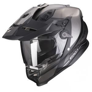 Kask motocyklowy SCORPION ADF-9000 AIR Trail czarno-srebrny