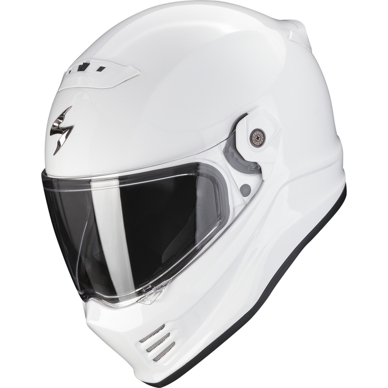 Kask motocyklowy SCORPION COVERT FX biały