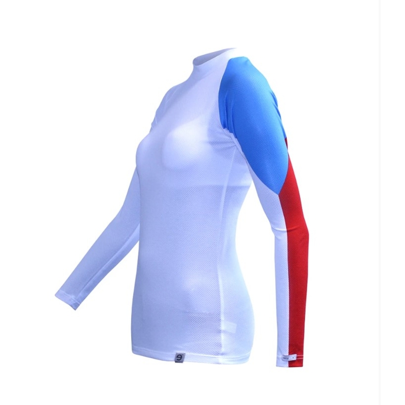 Damska koszulka termoaktywna nanosilver® CZECH - długi rękaw