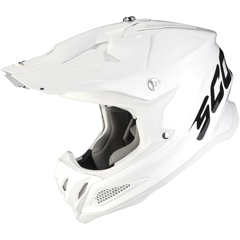 Kask motocrossowy Scorpion VX-22 Air Solid biały