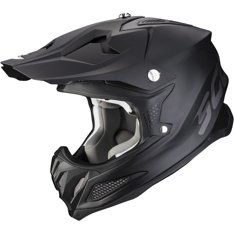 Kask motocrossowy Scorpion VX-22 Air Solid czarny matowy