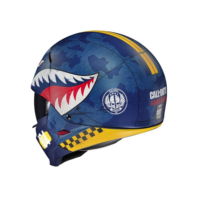Kask otwarty z maską HJC i20 Vanguard Call Of Duty MC2SF