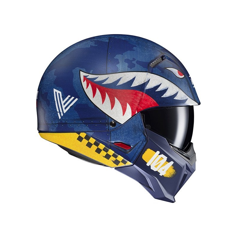 Kask otwarty z maską HJC i20 Vanguard Call Of Duty MC2SF