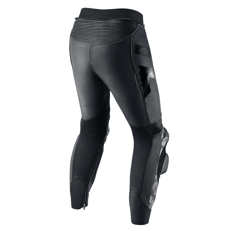 Czarne skórzane spodnie motocyklowe Rebelhorn Rebel 22