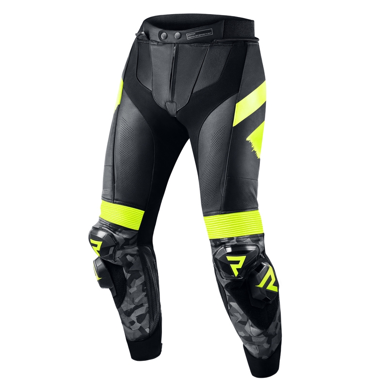 Rebelhorn Rebel 22 czarne-fluo żółte spodnie motocyklowe. wyprzedaż