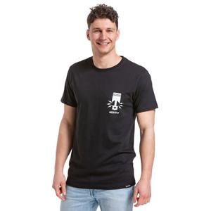T-shirt Meatfly Peast czarny