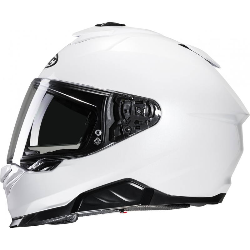 Integralny kask motocyklowy HJC i71 Solid pearl white