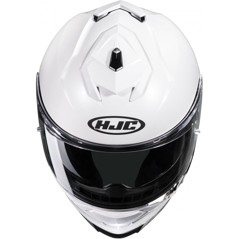 Integralny kask motocyklowy HJC i71 Solid pearl white