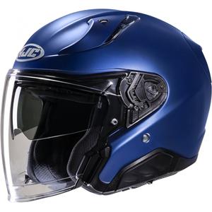 Otwarty kask motocyklowy HJC RPHA 31 Solid półpłaski metaliczny niebieski