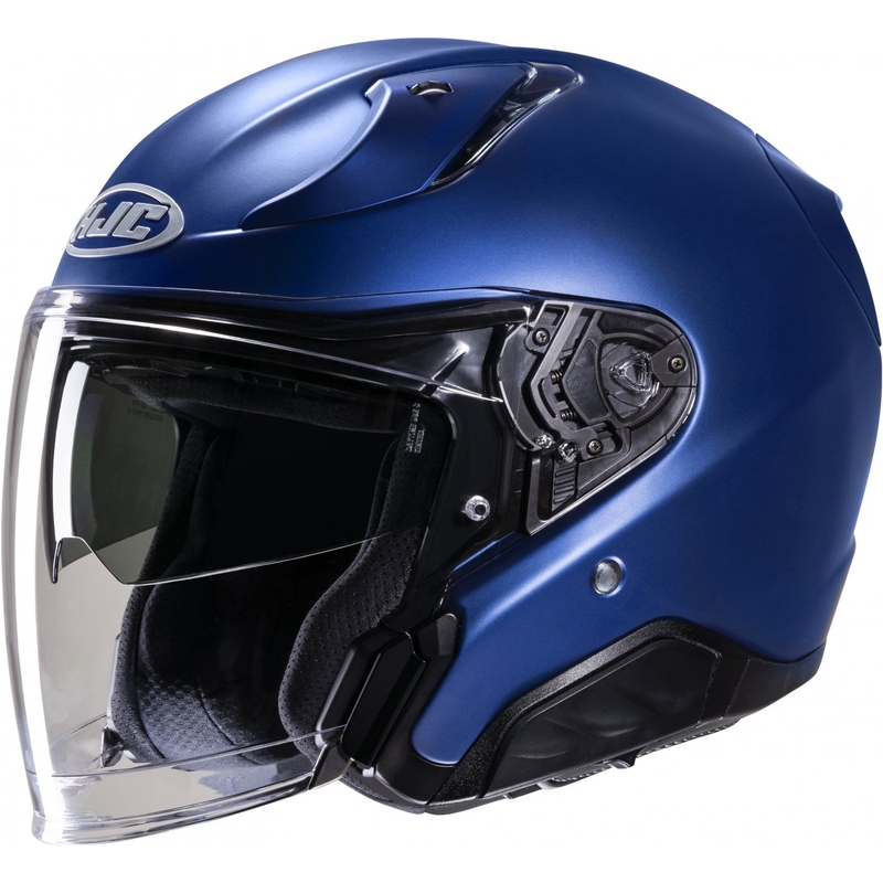 Otwarty kask motocyklowy HJC RPHA 31 Solid półpłaski metaliczny niebieski