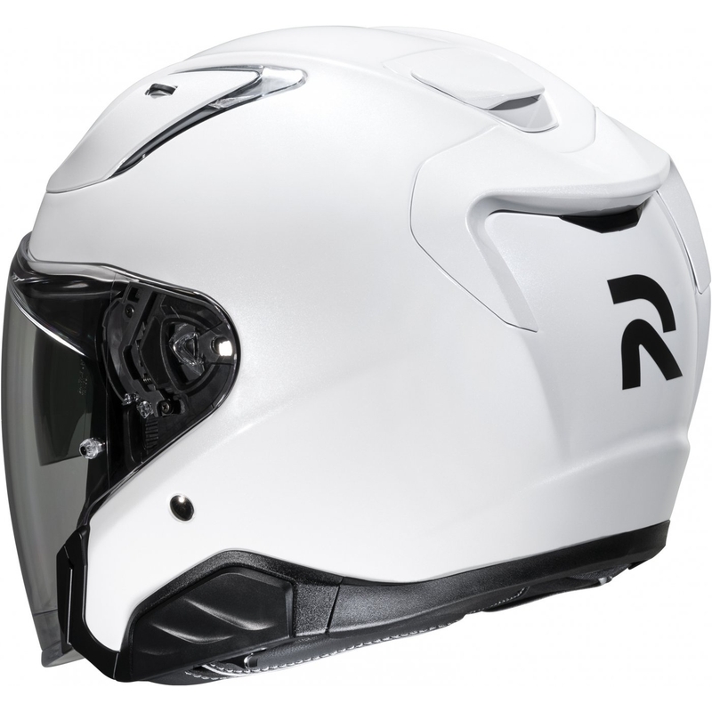 Otwarty kask motocyklowy HJC RPHA 31 Solid biały perłowy