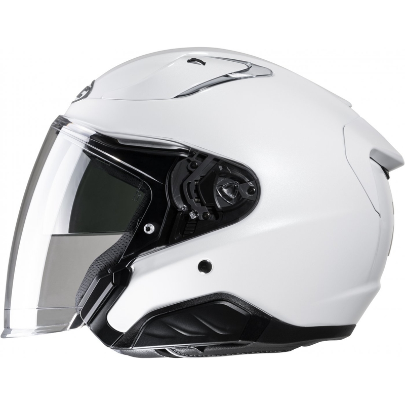 Otwarty kask motocyklowy HJC RPHA 31 Solid biały perłowy