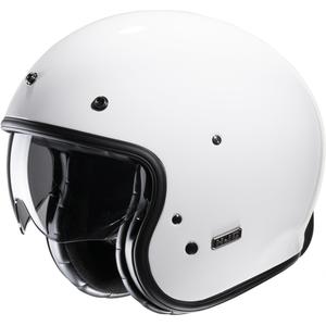 Otwarty kask motocyklowy HJC V31 Solid biały