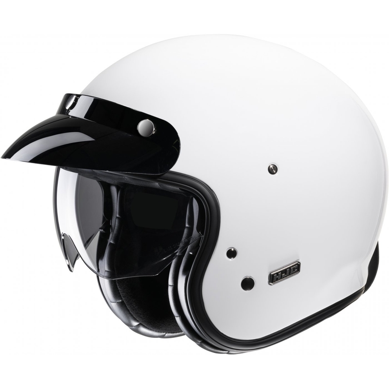 Otwarty kask motocyklowy HJC V31 Solid biały