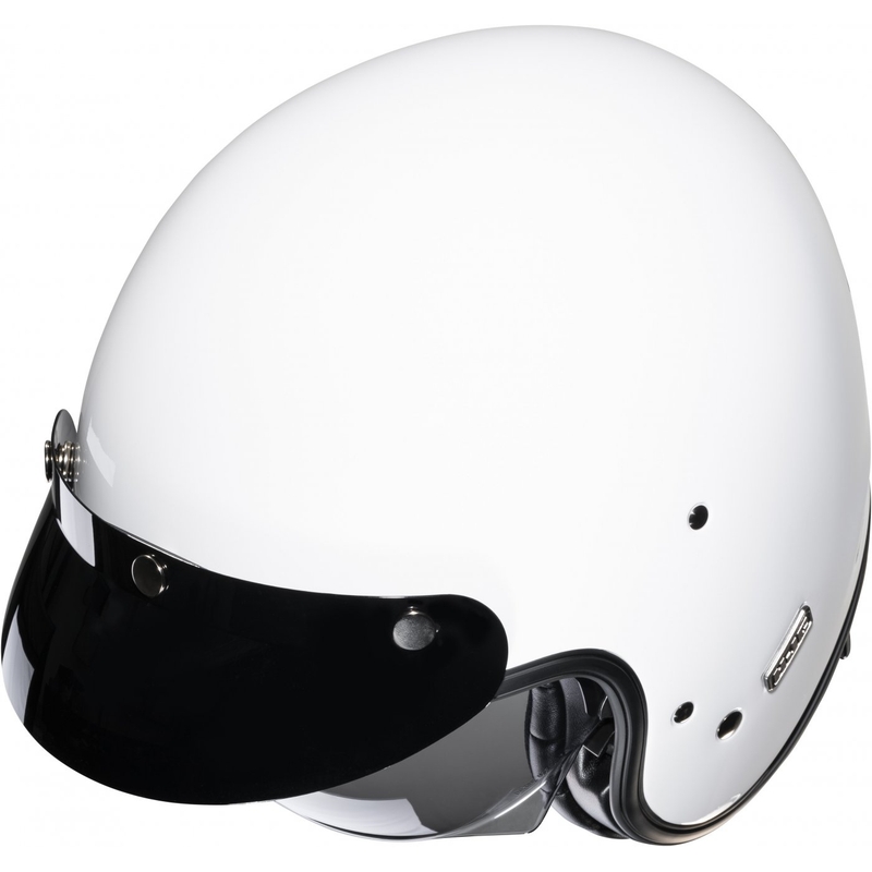 Otwarty kask motocyklowy HJC V31 Solid biały