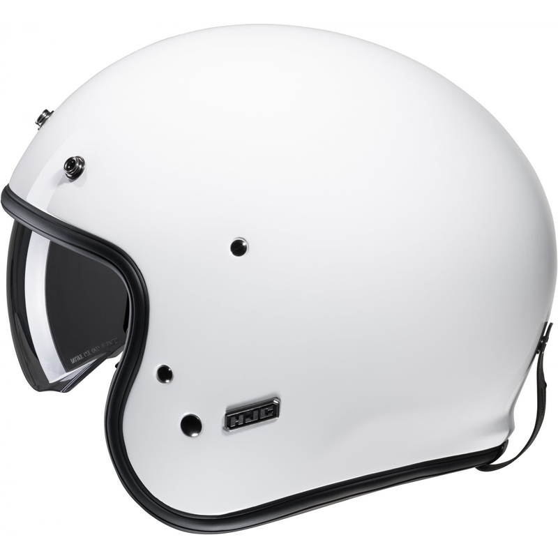 Otwarty kask motocyklowy HJC V31 Solid biały