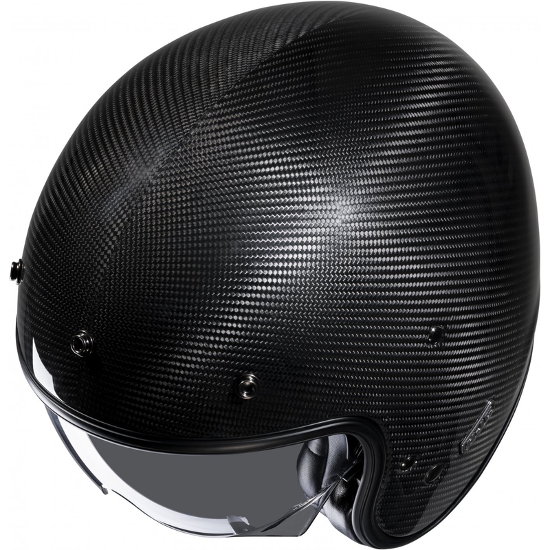 Otwarty kask motocyklowy HJC V31 Carbon czarny