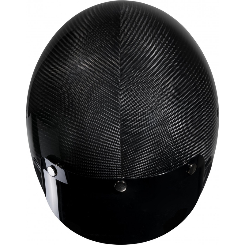 Otwarty kask motocyklowy HJC V31 Carbon czarny