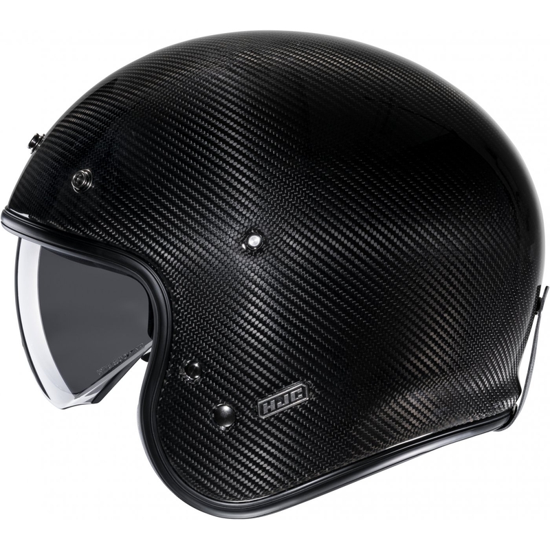Otwarty kask motocyklowy HJC V31 Carbon czarny