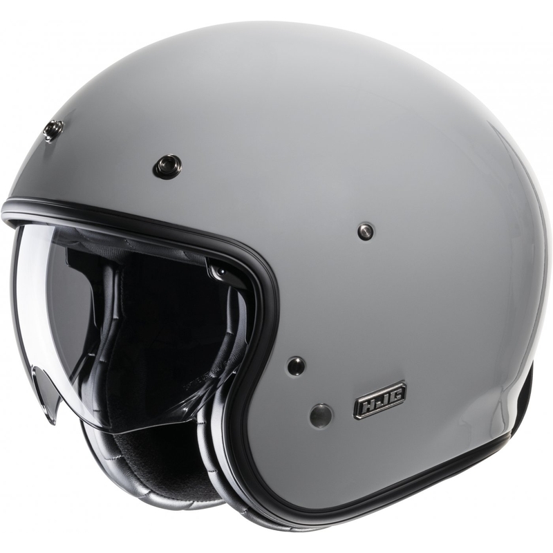 Otwarty kask motocyklowy HJC V31 Solid n. szary