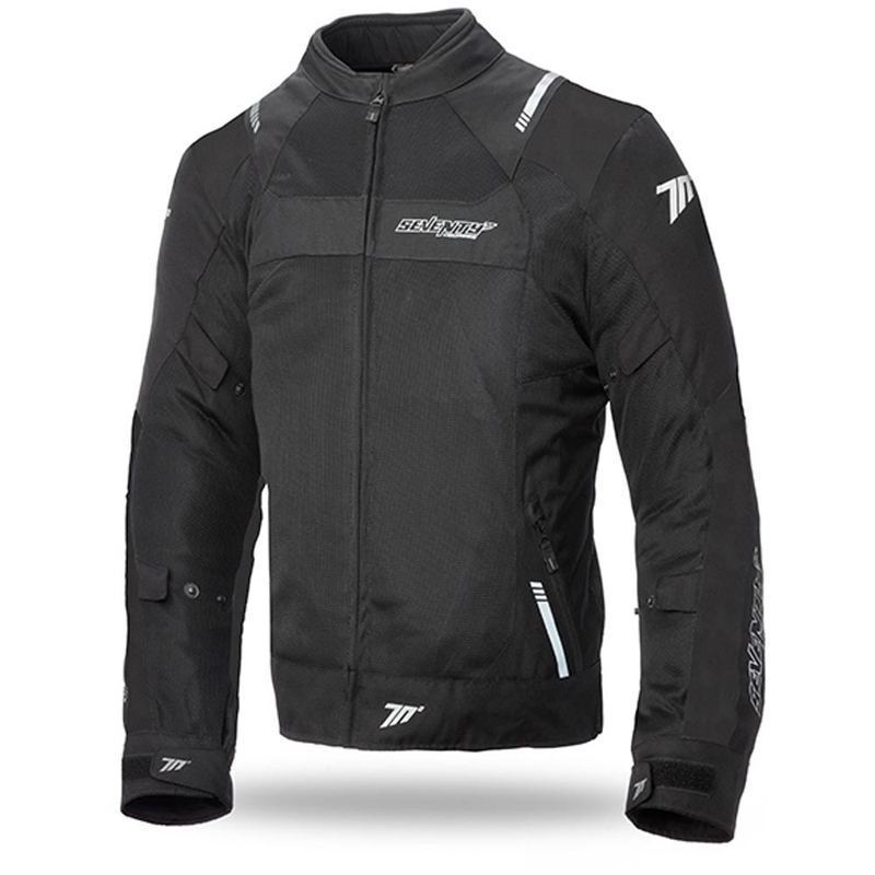 Kurtka motocyklowa SEVENTY DEGREES SD-JR52 czarna wyprzedaż