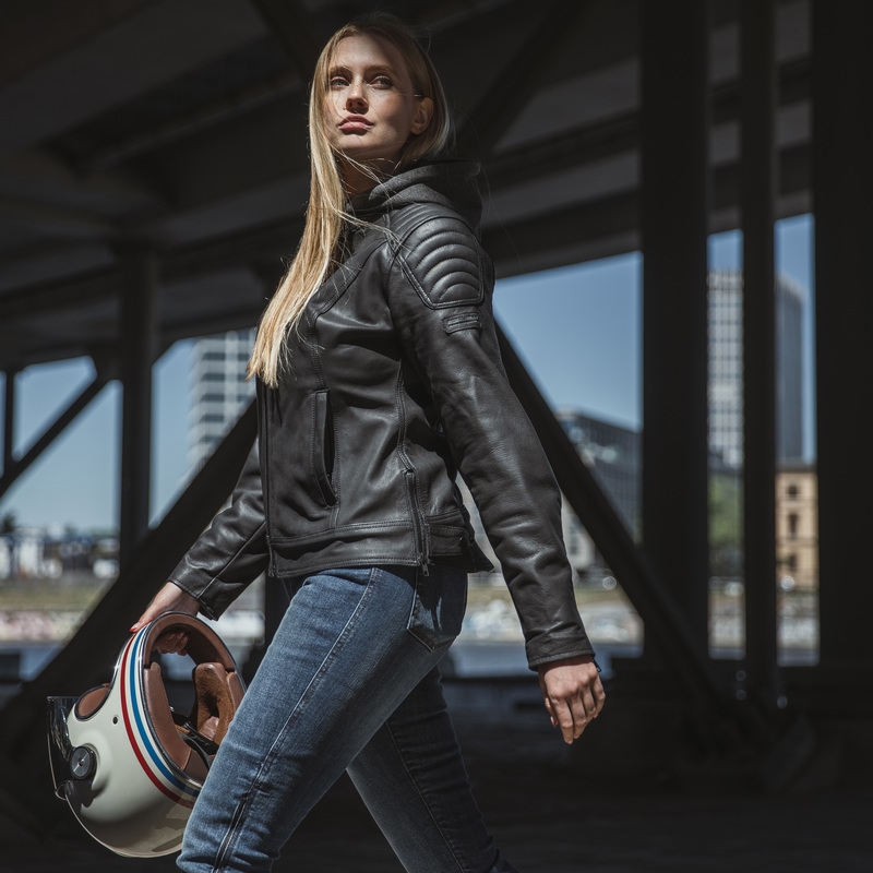 Kurtka motocyklowa damska Rebelhorn Impala czarna