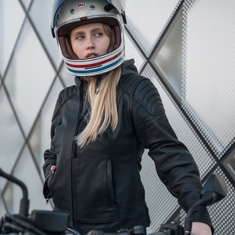 Kurtka motocyklowa damska Rebelhorn Impala czarna