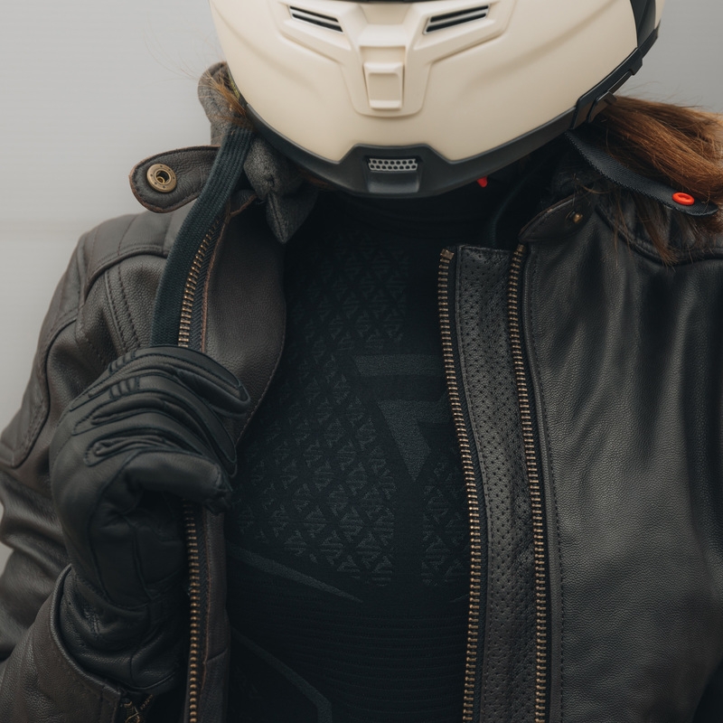 Damska kurtka motocyklowa Rebelhorn Impala Vintage Brown