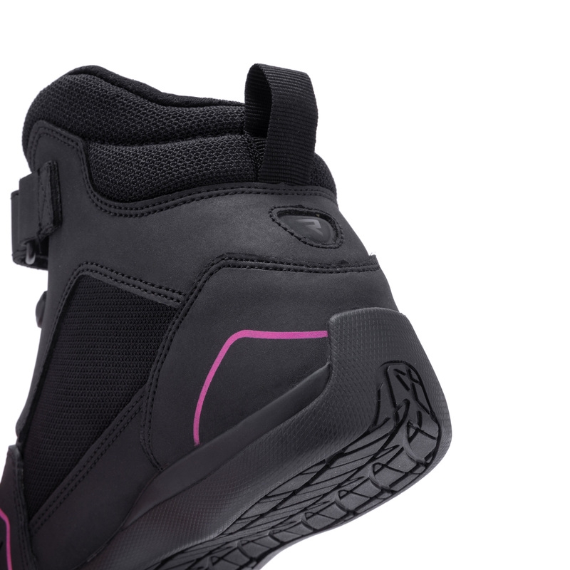 Damskie buty motocyklowe Rebelhorn Spark II czarno-różowe