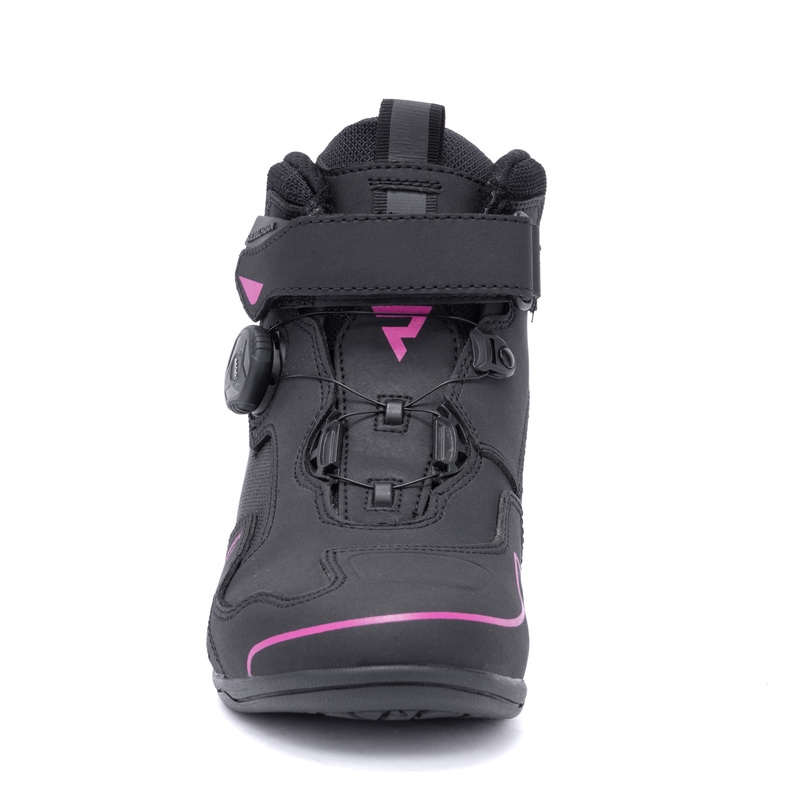 Damskie buty motocyklowe Rebelhorn Spark II czarno-różowe