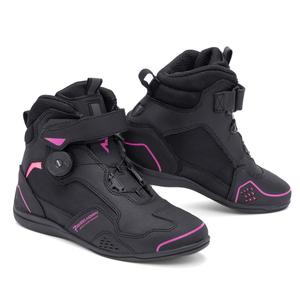 Damskie buty motocyklowe Rebelhorn Spark II czarno-różowe
