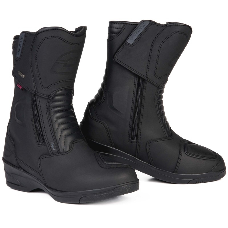 Damskie buty motocyklowe Ozone Rapid czarne matowe