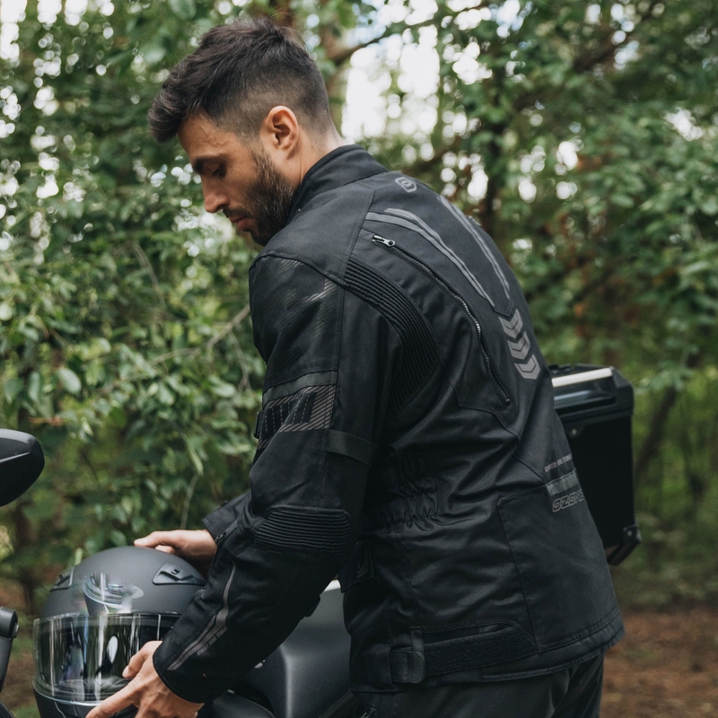 Ozone Tour III kurtka motocyklowa czarna
