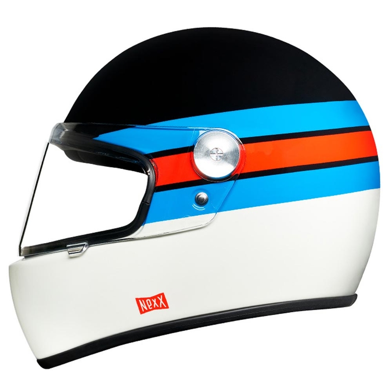 Kask motocyklowy integralny NEXX X.G100R Gallon niebiesko-czerwony