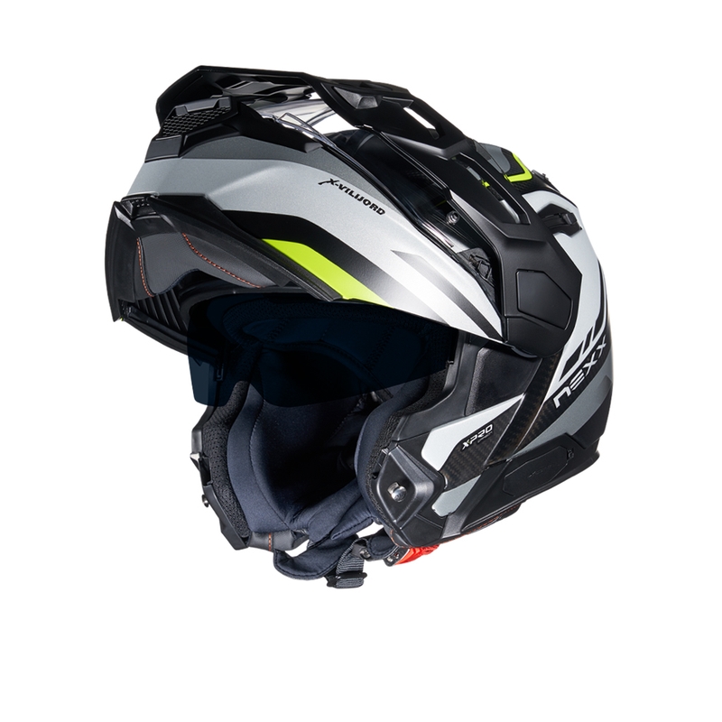 Kask ochronny NEXX X.Vilijord Hiker biały-fluo żółty wyprzedaż