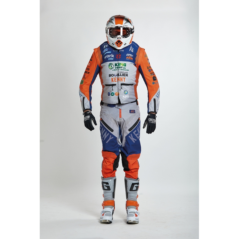 Motocyklowa poduszka powietrzna HELITE Airbag Off Road Dakar - kamizelka