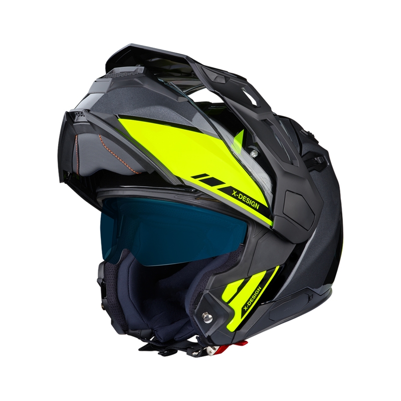Kask ochronny NEXX X.Vilijord Hi-Viz szaro-fioletowo-żółty wyprzedaż