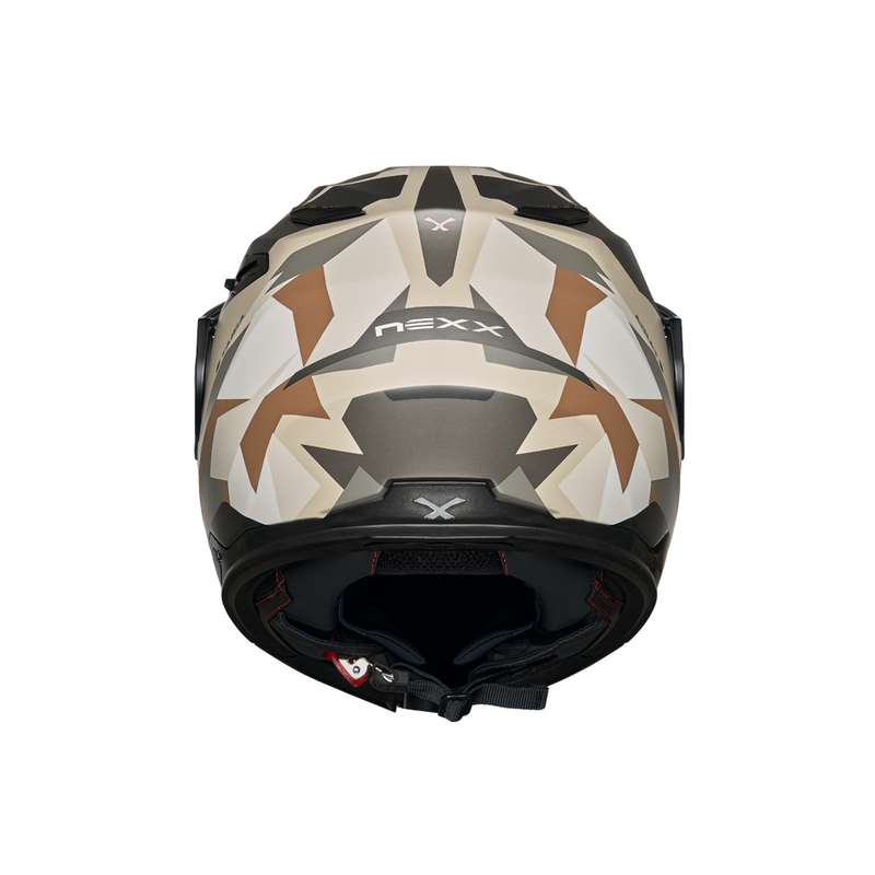 Kask ochronny NEXX X.Vilijord Taiga szaro-brązowy wyprzedaż
