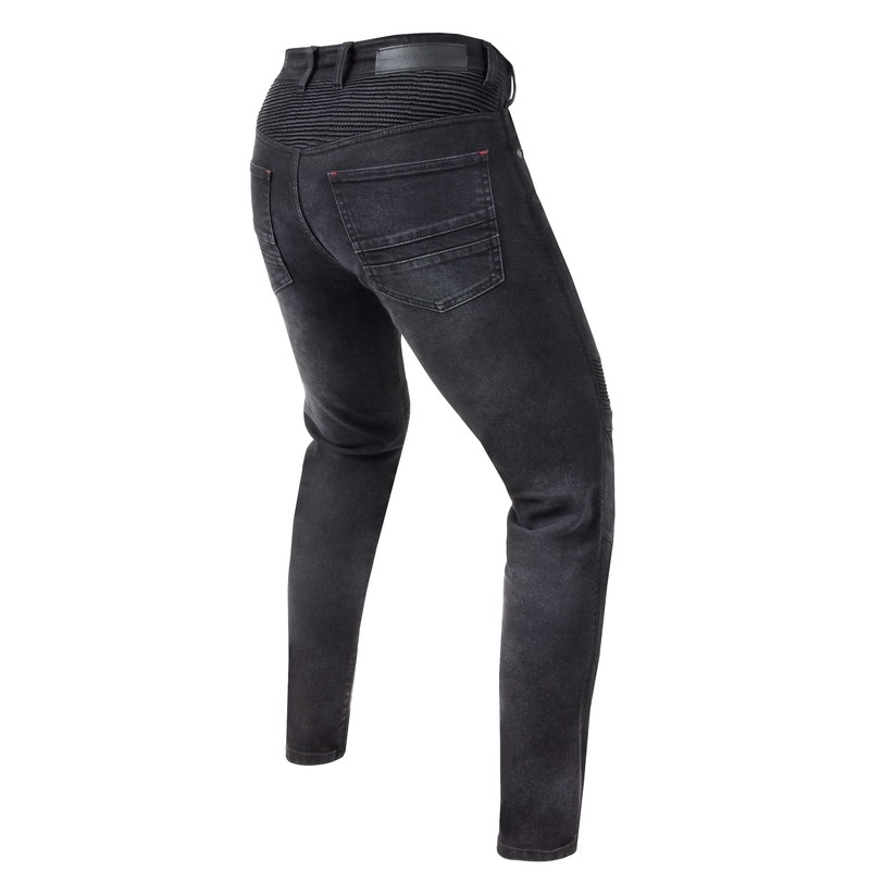 Jeansy motocyklowe Rebelhorn Eagle III sprane czarne
