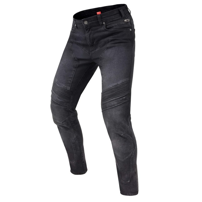 Jeansy motocyklowe Rebelhorn Eagle III sprane czarne