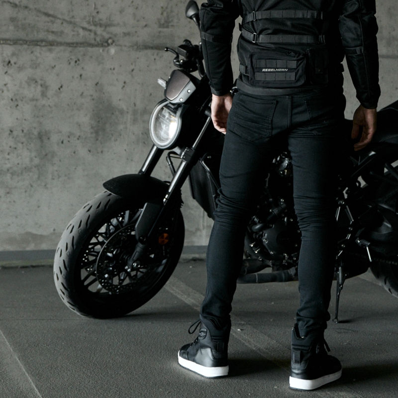 Rebelhorn Eagle III Black Motorcycle Jeans wyprzedaż